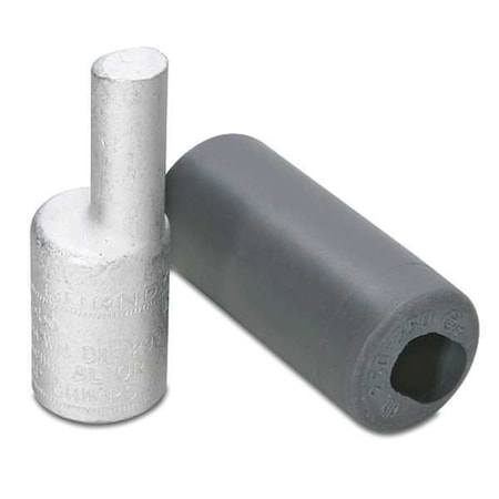 Offset Adapter, 250 kcmil Max, Standard Barrel, Aluminum, Brown, 5 PK MPN:AYPO250