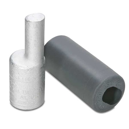 Offset Adapter, 3/0 AWG Max, Standard Barrel, Aluminum, White MPN:AYPO3/0