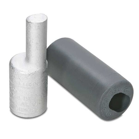Offset Adapter, 4/0 AWG Max, Standard Barrel, Aluminum, White MPN:AYPO4/0
