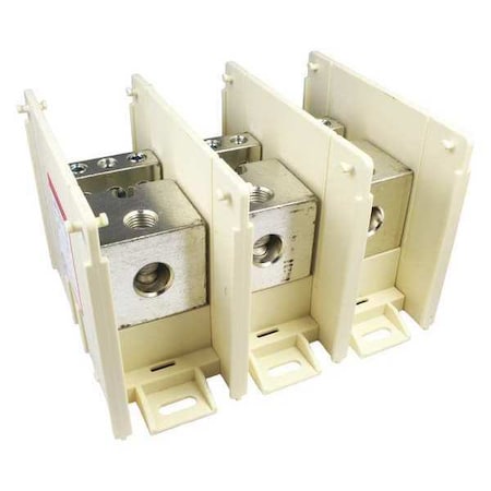 Power Distribution Block, Open, 3 Pole, 175 A Copper, 600 V AC/DC MPN:BDBMCS1F3