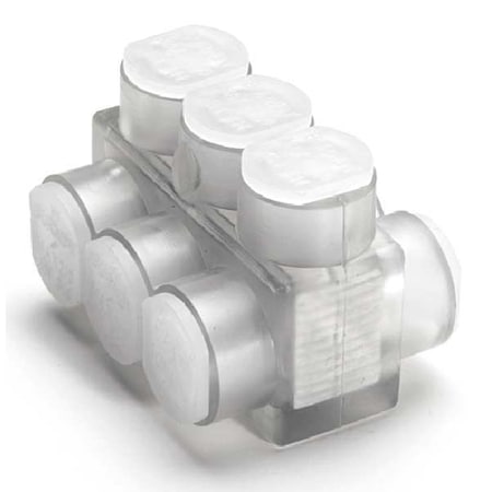 MultitapConnector, Alum, Clear, Hex, 3Port MPN:BIBD2/03