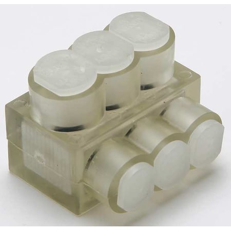 MultitapConnector, Alum, Clear, Hex, 3Port MPN:BIBS2503