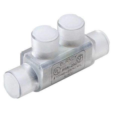 MultitapConnector, Alum, Clear, Hex, 2Port MPN:BISR250