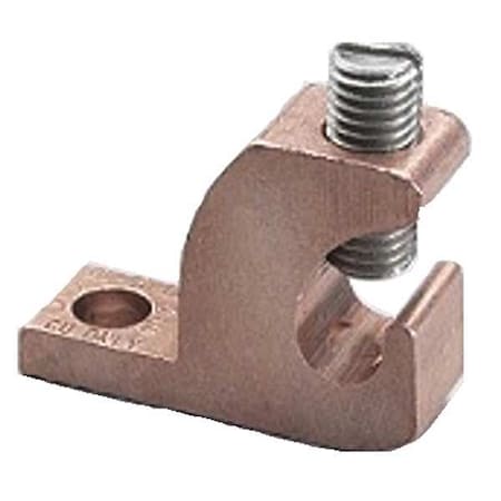Mechanical Lug, 4 AWG Max, 1 Conductor, 1 Hole, #10 Stud, Copper MPN:CL501TN