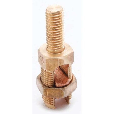 Bolt Connector, Bronze, Overall L 2.46in MPN:K2C23B1