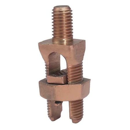 Bolt Connector, Bronze, Overall L 1.42in MPN:KC20