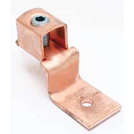 Mechanical Lug, 500 kcmil Max, 1 Conductor, 1 Hole, 3/8 in Stud, Copper MPN:KLU400