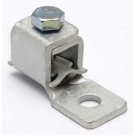 Mechanical Lug, 500 kcmil Max, 1 Conductor, 1 Hole, 1/2 in Stud, Copper MPN:KPA34