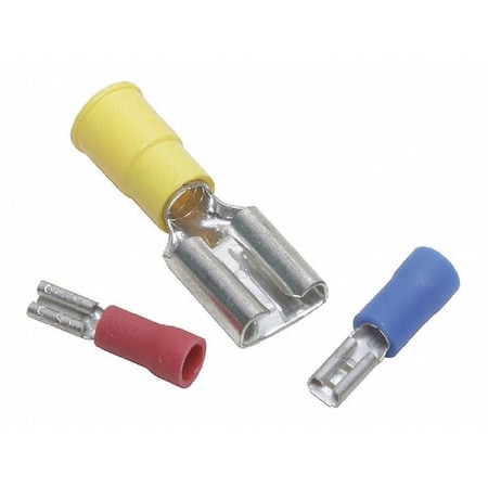Vinyl Insulated Female Disc, 12-10AWG MPN:QP10F25X03D