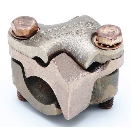 Mechanical Lug, 2 Conductor, 5/16 in Stud, Copper MPN:QPX282C