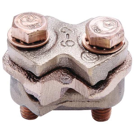 Mechanical Lug, 2 Conductor, 5/16 in Stud, Copper MPN:QPX2C2C
