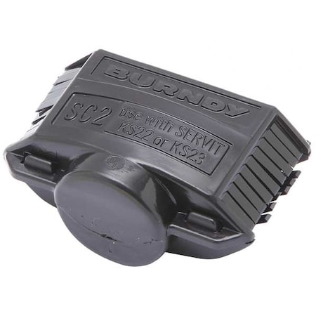 Plastic Cover for Split-Bolt Conctr, 6str MPN:SC2