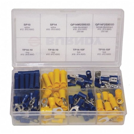 Vinyl Insulated Splice Term Kit, 8 Slot MPN:STKIT08