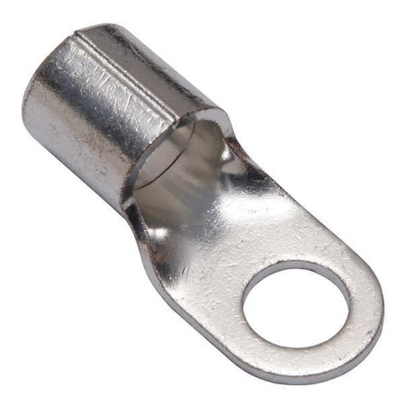 Uninsulated Compression Terminal, 1 AWG Max, 3/8 in Stud, Long Barrel, Copper, None MPN:YAD1CM10E38