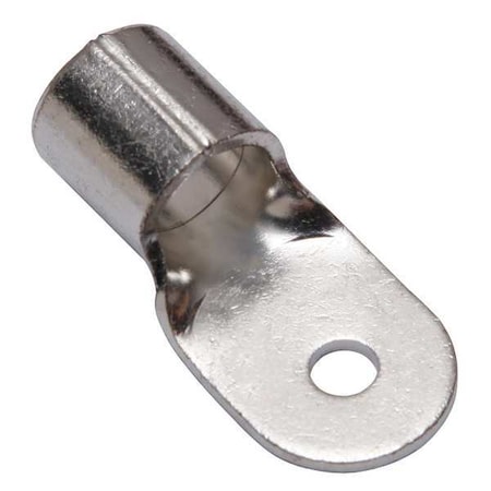One-Hole Compression Lug, 2/0 AWG Max, 1/4 in Stud, Long Barrel, Copper, None MPN:YAD26M6E14