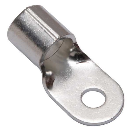 One-Hole Compression Lug, 2/0 AWG Max, 5/16 in Stud, Long Barrel, Copper, None MPN:YAD26M8E516