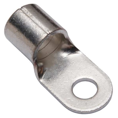 One-Hole Compression Lug, 3/0 AWG Max, 3/8 in Stud, Long Barrel, Copper, None MPN:YAD27M10E38
