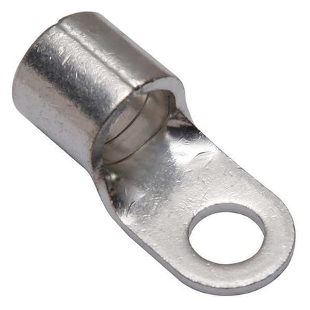 Uninsulated Compression Terminal, 4/0 AWG Max, 1/2 in Stud, Long Barrel, Copper, None MPN:YAD28M12E12