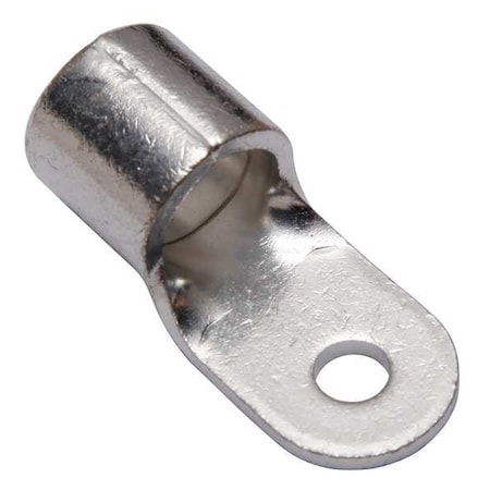 Uninsulated Compression Terminal, 4/0 AWG Max, 5/16 in Stud, Long Barrel, Copper, None MPN:YAD28M8E516