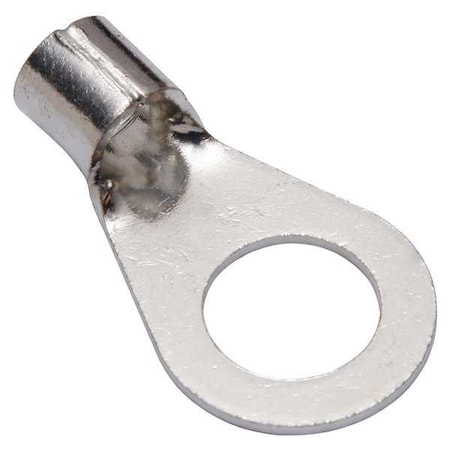 One-Hole Compression Lug, 2 AWG Max, 5/8 in Stud, Long Barrel, Copper, None, 5 PK MPN:YAD2CM16E58
