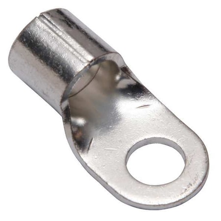 One-Hole Compression Lug, 2 AWG Max, 5/16 in Stud, Long Barrel, Copper, None, 5 PK MPN:YAD2CM8E516
