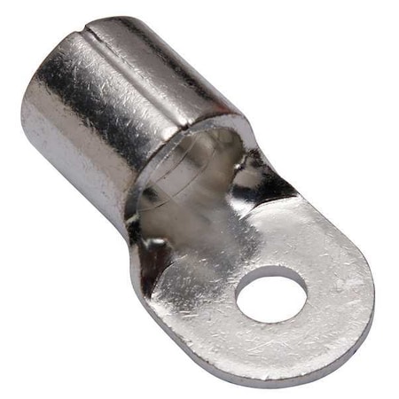 One-Hole Compression Lug, 400 kcmil Max, 1/2 in Stud, Long Barrel, Copper, None MPN:YAD33M12E12