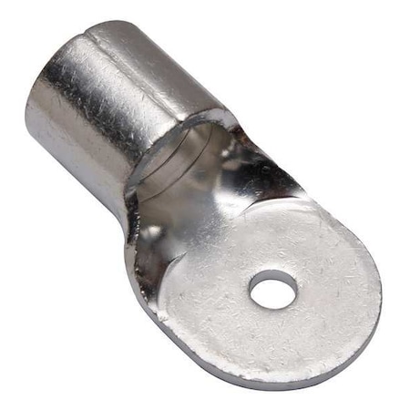 Uninsulated Compression Terminal, 3/8 in Stud, Long Barrel, Copper, None MPN:YAD36M10E38