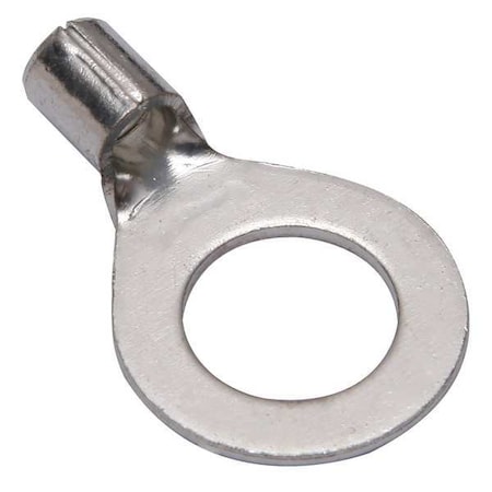 One-Hole Compression Lug, 8 AWG Max, 1/2 in Stud, Long Barrel, Copper, None, 10 PK MPN:YAD8CM12E12