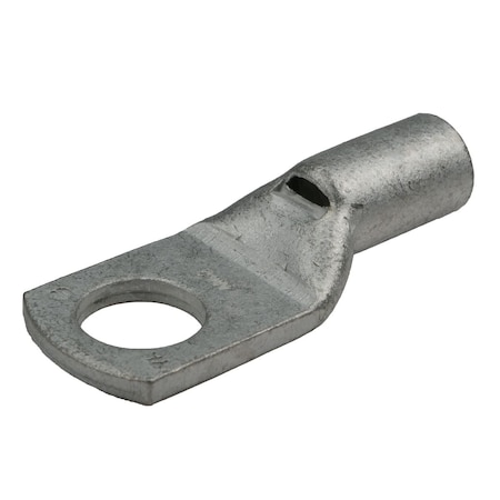 One-Hole Compression Lug, 2/0 AWG Max, 1/4 in Stud, Standard Barrel, Copper, None MPN:YAV26L1