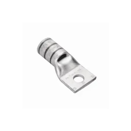 One-Hole Compression Lug, 2 AWG Max, #10 Stud, Standard Barrel, Copper, None MPN:YAV2CL3
