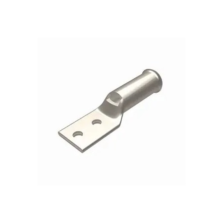 Two-Hole Compression Lug, 350 kcmil Max, 1 to 2 in Stud, Long Barrel, Copper, None MPN:YAZ342NTCFXB