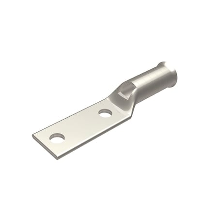 Two-Hole Compression Lug, 4/0 AWG Max, Long Barrel, Copper, Purple MPN:YAZV282TC38FXB