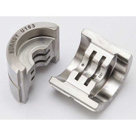 Crimping Die, U Style, 12 tons, 2 AWG MPN:U163