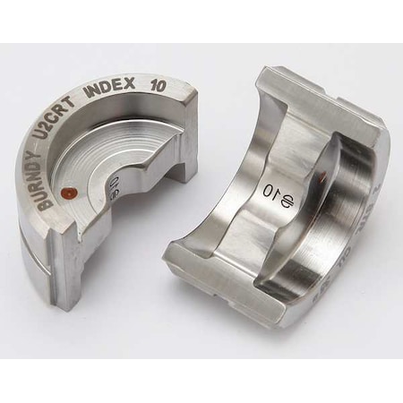 Crimping Die, U Style, 12 tons, 2 AWG MPN:U2CRT