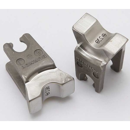 Crimping Die, W Style, 6 tons, 2 AWG MPN:W239