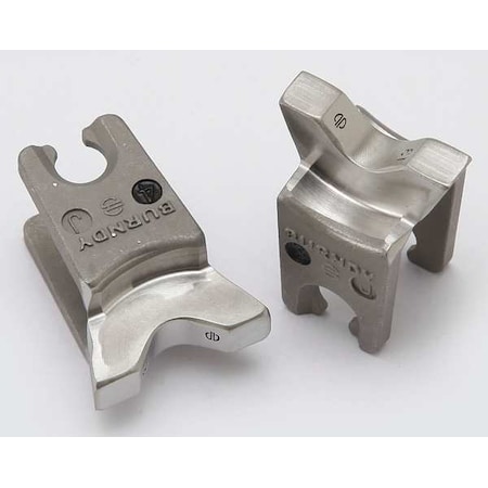 Crimping Die, W Style, 6 tons, 2 to 2/0 AWG MPN:W26VT