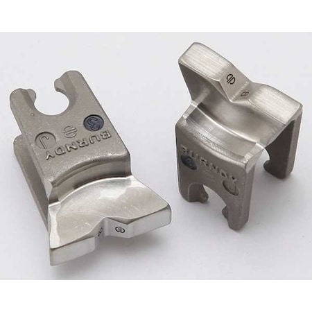 Crimping Die, W Style, 6 tons, 4 AWG MPN:W4CVT
