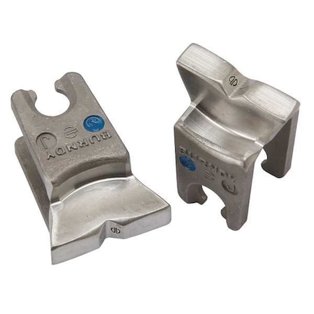 Crimping Die, W Style, 6 tons, 6 to 5 AWG MPN:W5CVT