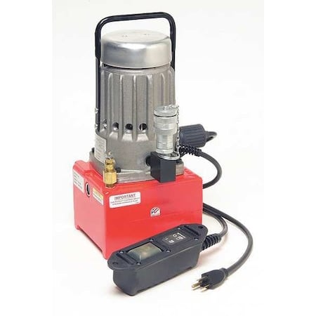 Hydraulic Pump, Commercial, 0.625 hp, Electric Motor, 10, 000 Max Pressure MPN:Y10AC9