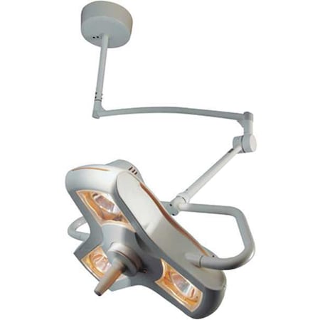 LED Exam Light, Ceiling, 84W, 63in. Arm L MPN:ALEDSC