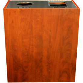 Busch Systems Aristata Recycling & Trash Can 30 Gallon Wooden 100829