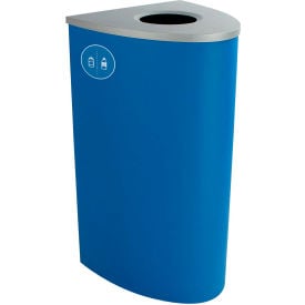 Busch Systems Spectrum Ellipse - Cans & Bottles 22 Gallon - Blue - 101089 101089