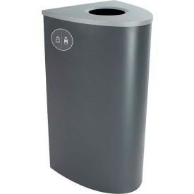 Busch Systems Spectrum Ellipse - Cans & Bottles 22 Gallon - Gray - 101090 101090******