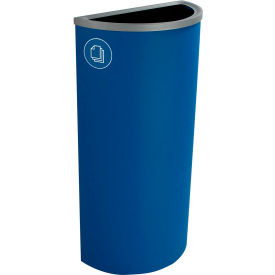 Busch Systems Spectrum Ellipse Slim - Paper 8 Gallon - Blue - 101115 101115