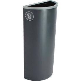 Busch Systems Spectrum Ellipse Slim - Waste 8 Gallon - Gray - 101120 101120