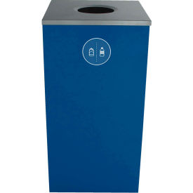 Busch Systems Spectrum Cube - Cans & Bottles 24 Gallon - Blue - 101126 101126