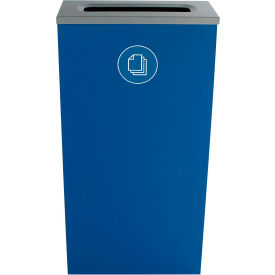 Busch Systems Spectrum Cube Slim - Paper 10 Gallon - Blue - 101153 101153