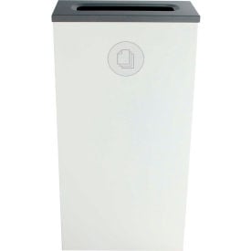 Busch Systems Spectrum Cube Slim - Paper 10 Gallon - White - 101156 101156