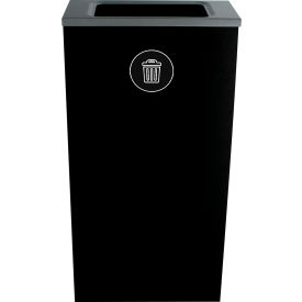 Busch Systems Spectrum Cube Slim - Waste 10 Gallon - Black - 101158 101158