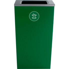 Busch Systems Spectrum Cube Slim - Organics 10 Gallon - Green - 101161 101161